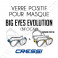 Verre positif pour masque de plongée Big Eyes Evolution