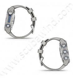 Descent™ Mk3 - 43mm - Silver - Bracelet Gris