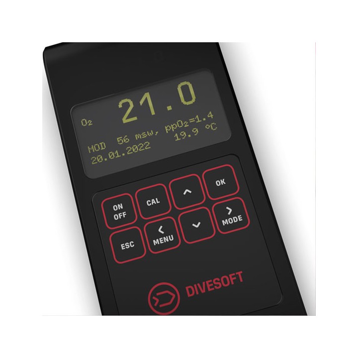 Analyseur Divesoft Solo O2 