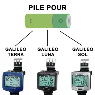 Pile pour ordinateur Galileo