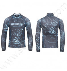 Rashguard Atoll Seaweed manches longues - Junior