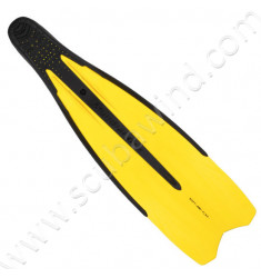 Palmes chaussante Mundial One - Jaune