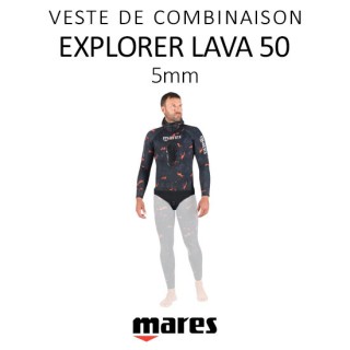 Veste de combinaison de chasse Explorer Lava 50