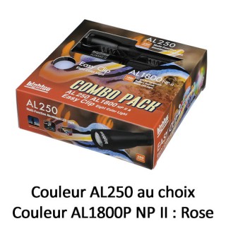 Combo Pack : AL250 + AL1800NP II Rose + Easy Clip Rainbow Color