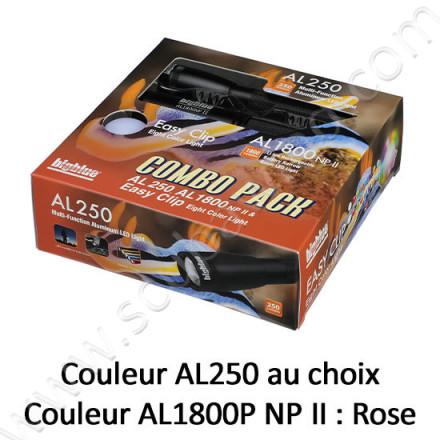 Combo Pack : AL250 + AL1800NP II Rose + Easy Clip Rainbow Color Combo Pack : AL250 + AL1800NP II Rose + Easy Clip Rainbow Color