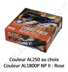 Combo Pack : AL250 + AL1800NP II Rose + Easy Clip Rainbow Color