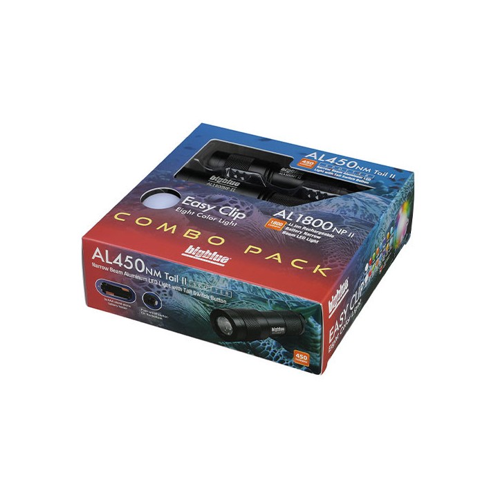 Combo Pack : AL450NMT + AL1800NP II + Easy Clip Rainbow Color Combo Pack : AL450NMT + AL1800NP II + Easy Clip Rainbow Color