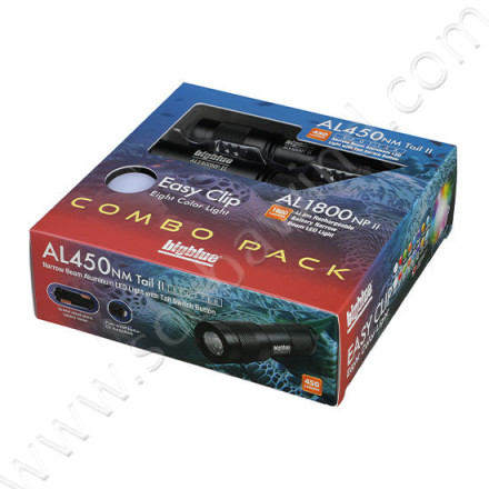 Combo Pack : AL450NMT + AL1800NP II + Easy Clip Rainbow Color Combo Pack : AL450NMT + AL1800NP II + Easy Clip Rainbow Color