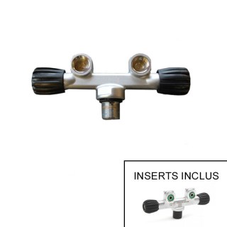 Robinet Double sortie fixe