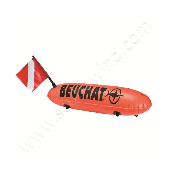 Bouée de surface longue  Beuchat - Apnée & Chasse