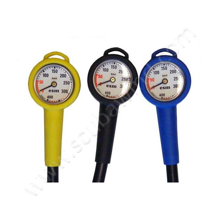 Manomètre 400 Bar ESM - Instruments de plongée