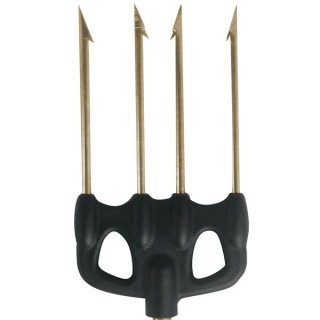 Trident Nylon 4 Dents Acier Trempé Cressi - Tridents - Scubawind