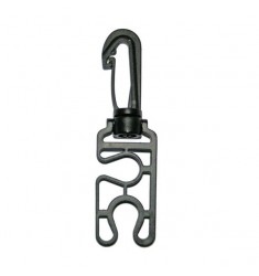 Mousqueton porte flexible Y