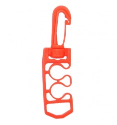 Mousqueton porte flexible