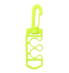 Mousqueton porte flexible