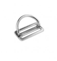 D-Ring inox 45°