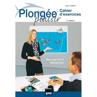 Plongée Plaisir Cahier d'exercices Editions Gap - Technique et formation - Scubawind