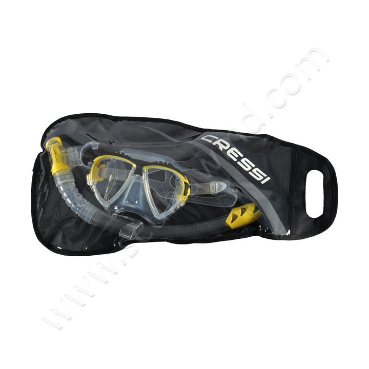Pack masque Matrix & tuba Gamma  Cressi - Plongée sous-marine