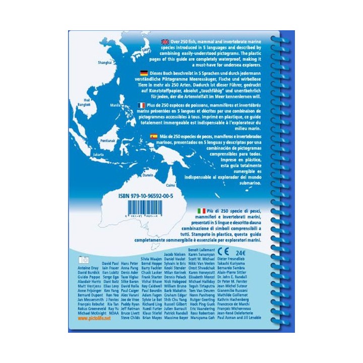 Guide d'identification Pictolife Pacifique Tropical Ouest