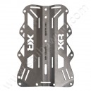 Plaque dorsale inox - XR Line